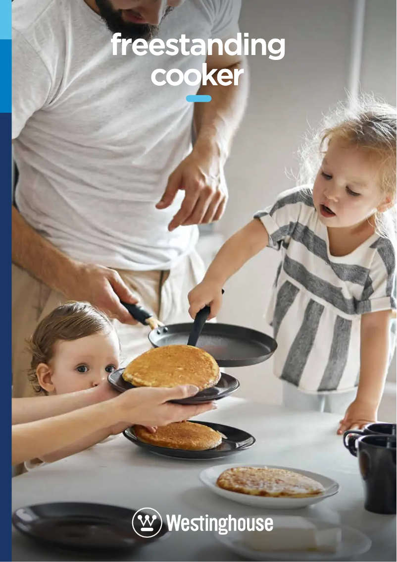 Página 1 del manual Folleto Westinghouse WFE916DSD