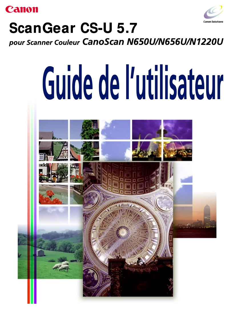 Página 1 del manual Manual de usuario Canon CanoScan N650U