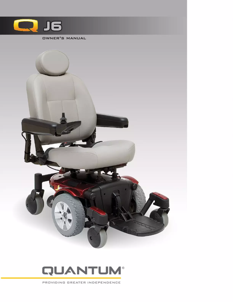 Imagen de la primera página del manual del dispositivo J6