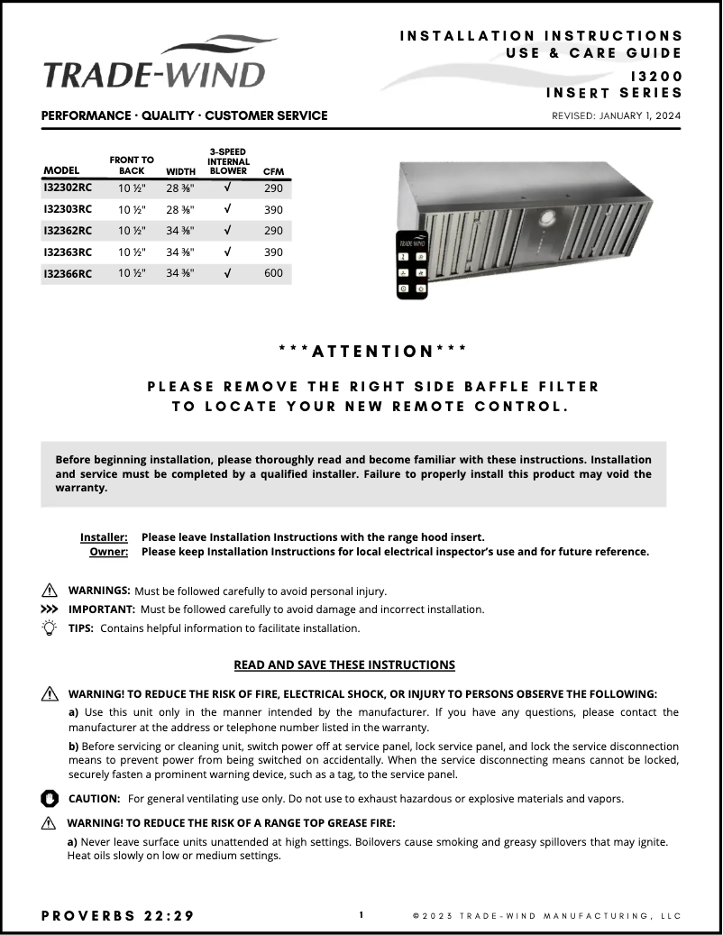 Imagen de la primera página del manual del dispositivo I32362RC