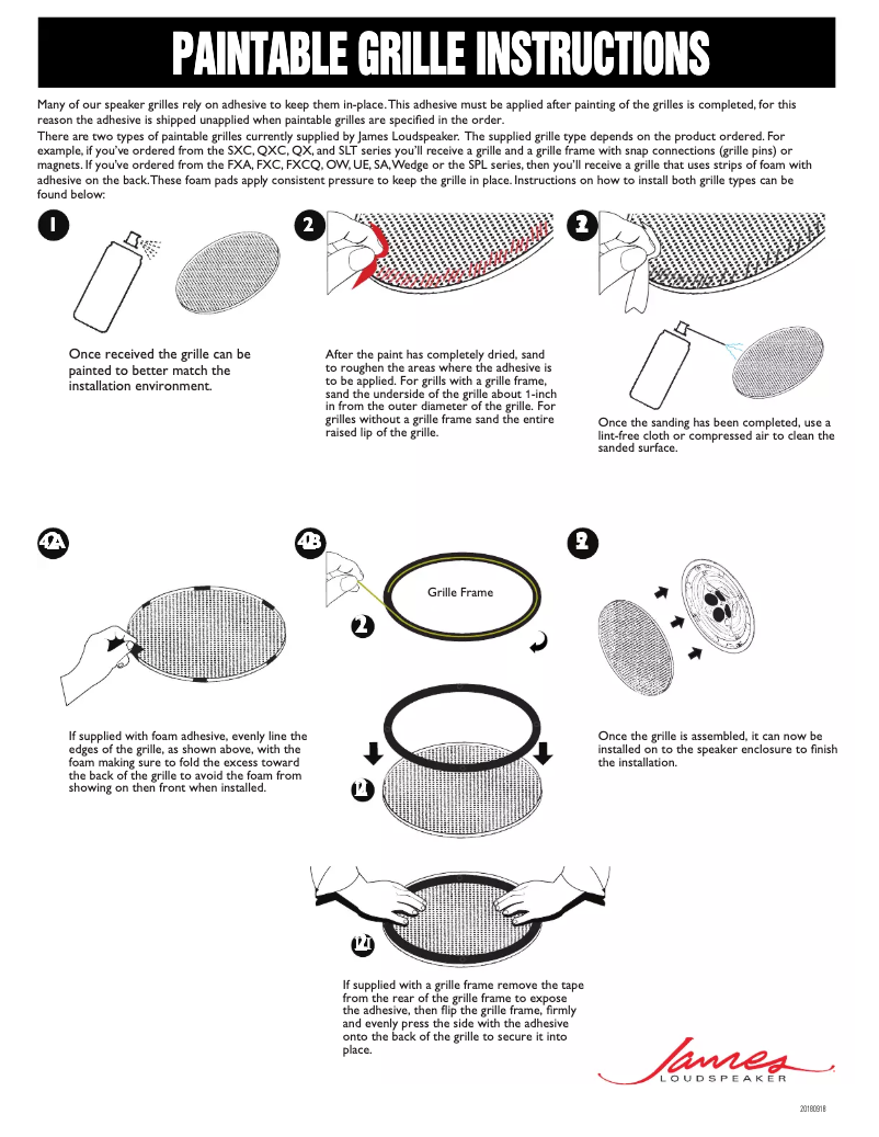 Página nº 1 - Manual de usuario James SPL5QC