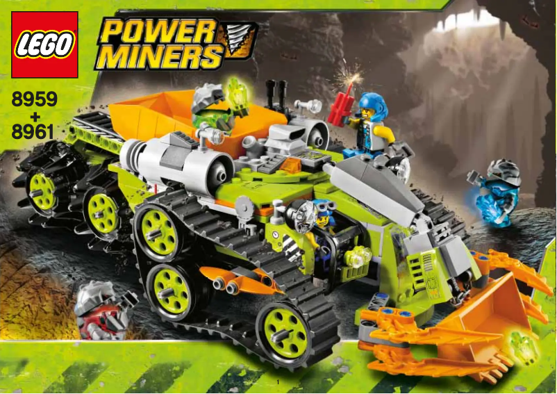 Página 1 del manual Manual de usuario Lego Crystal Sweeper