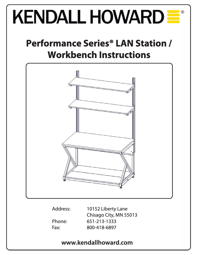 Página nº 1 - Manual de usuario Kendall Howard Performance 400