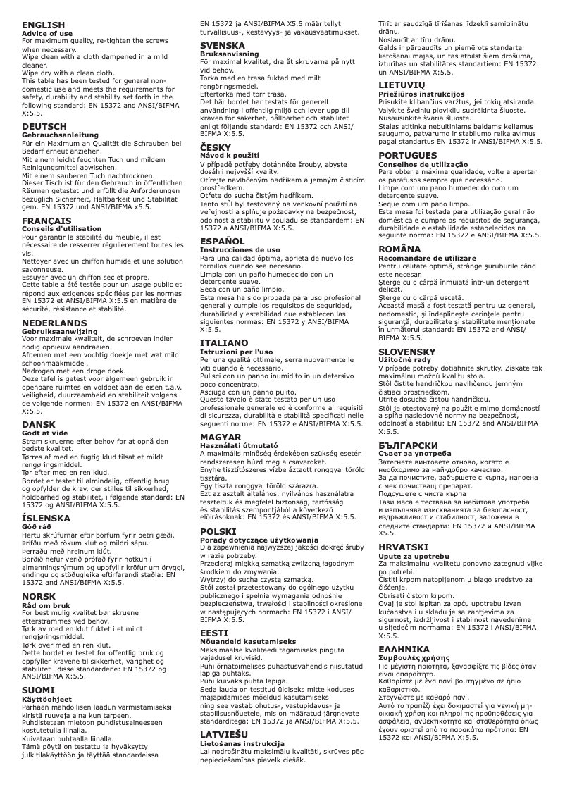 Imagen de la primera página del manual del dispositivo NORRAKER