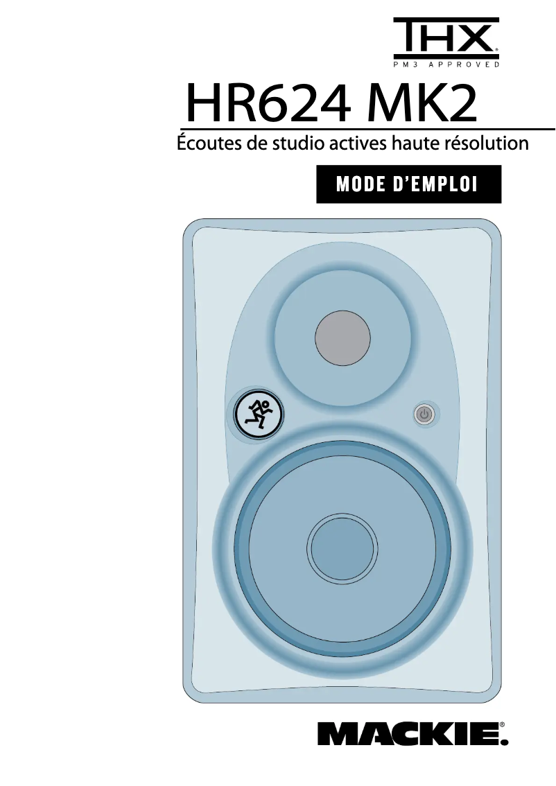Imagen de la primera página del manual del dispositivo HR624 MK2