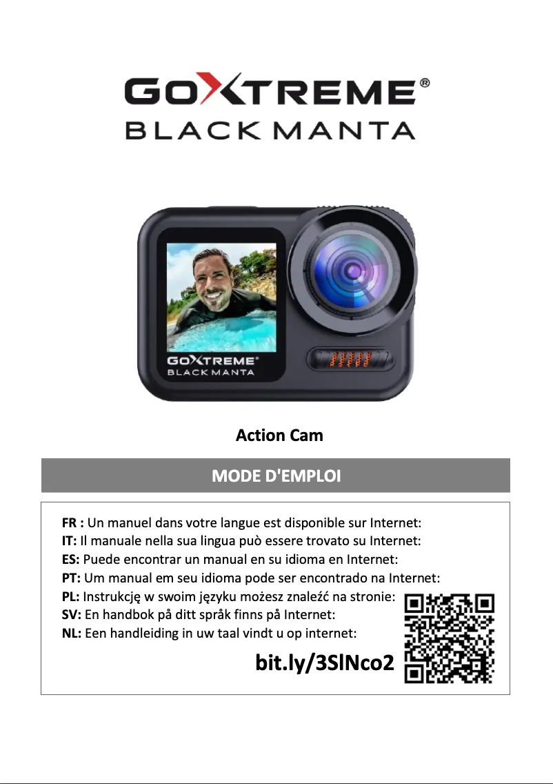 Página nº 1 - Manual de usuario GoXtreme Black Manta