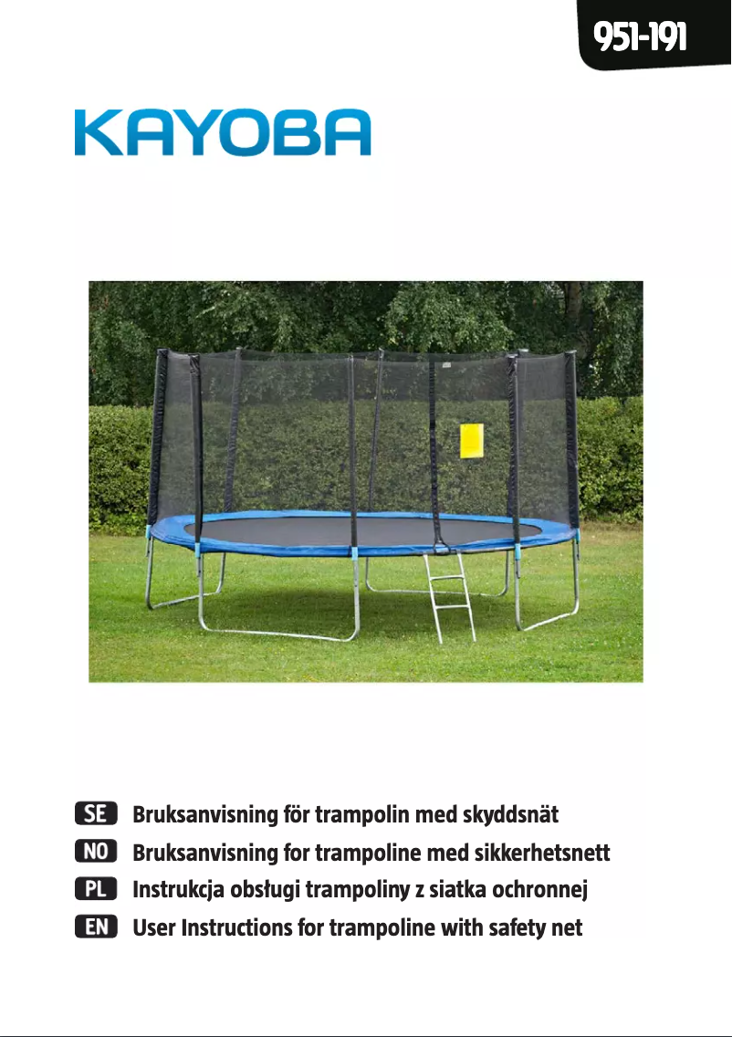 Imagen de la primera página del manual del dispositivo 951-191