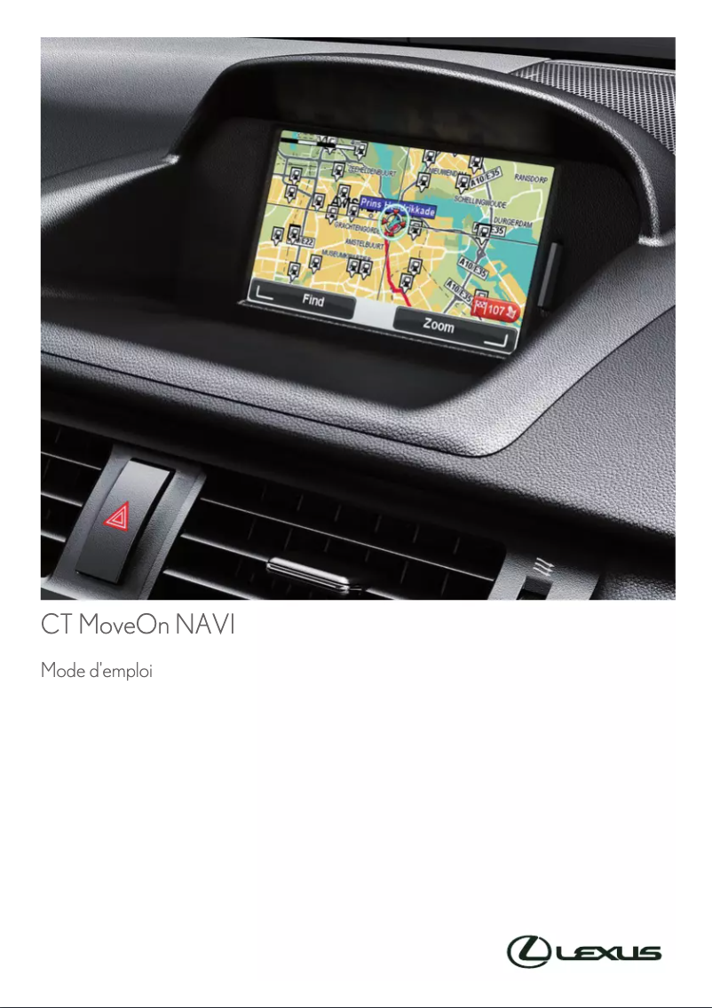 Imagen de la primera página del manual del dispositivo Lexus CTMoveOn