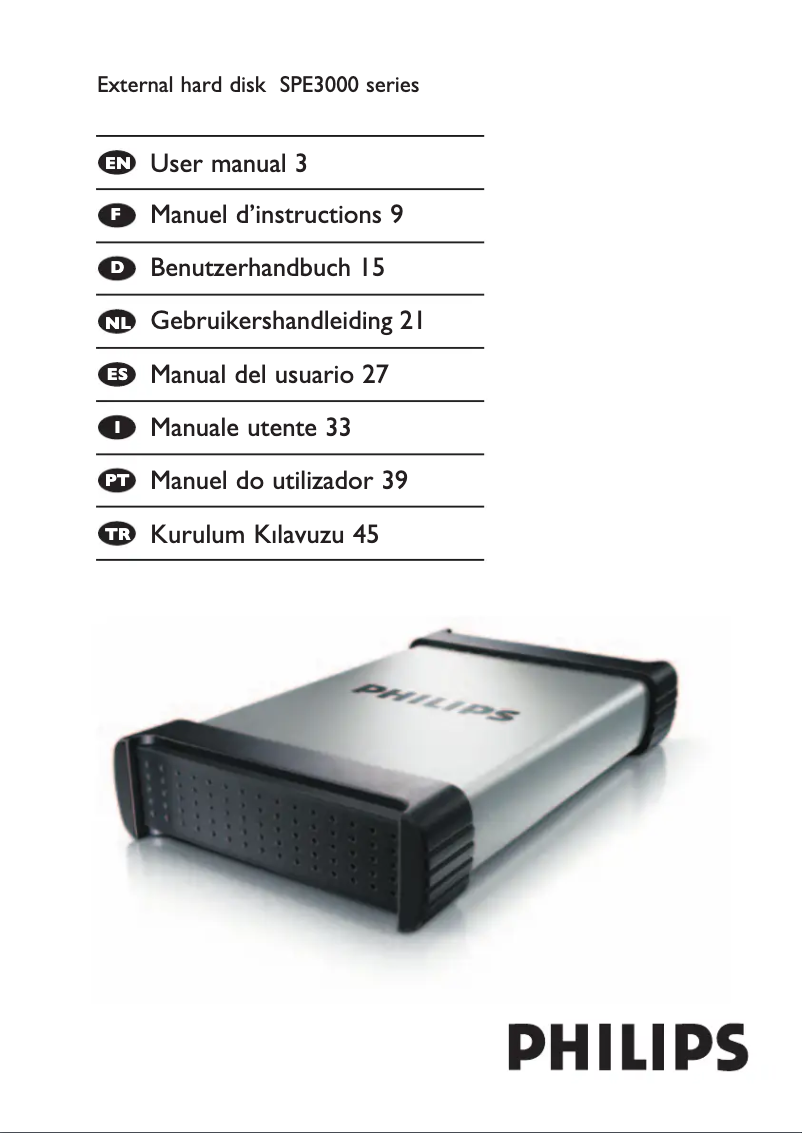 Imagen de la primera página del manual del dispositivo SPD3031
