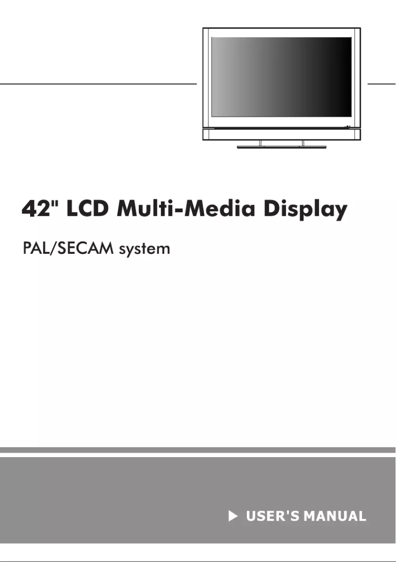 Imagen de la primera página del manual del dispositivo V42NAFC