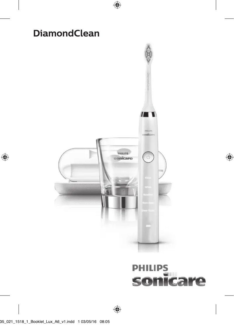 Página 1 del manual Manual de usuario Philips Sonicare DiamondClean HX9372