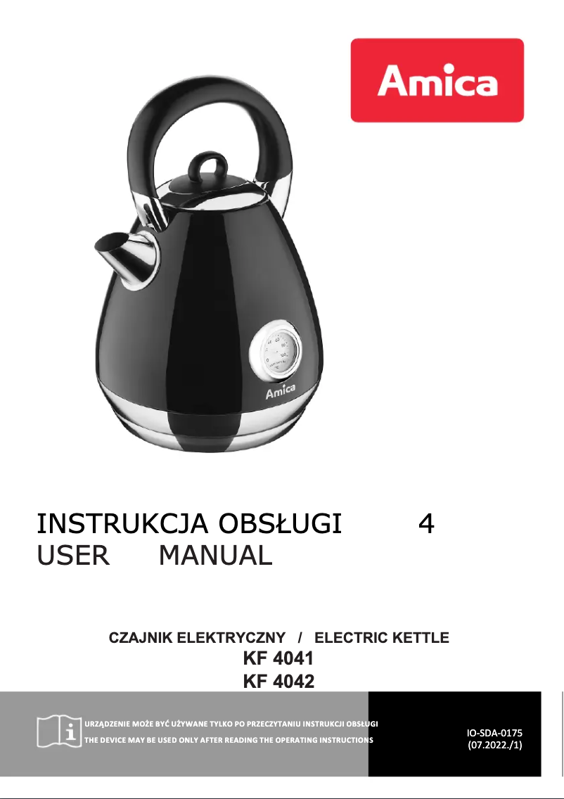 Imagen de la primera página del manual del dispositivo KF4042