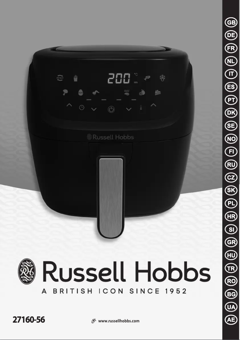 Página 1 del manual Manual de usuario Russell Hobbs 27160-56