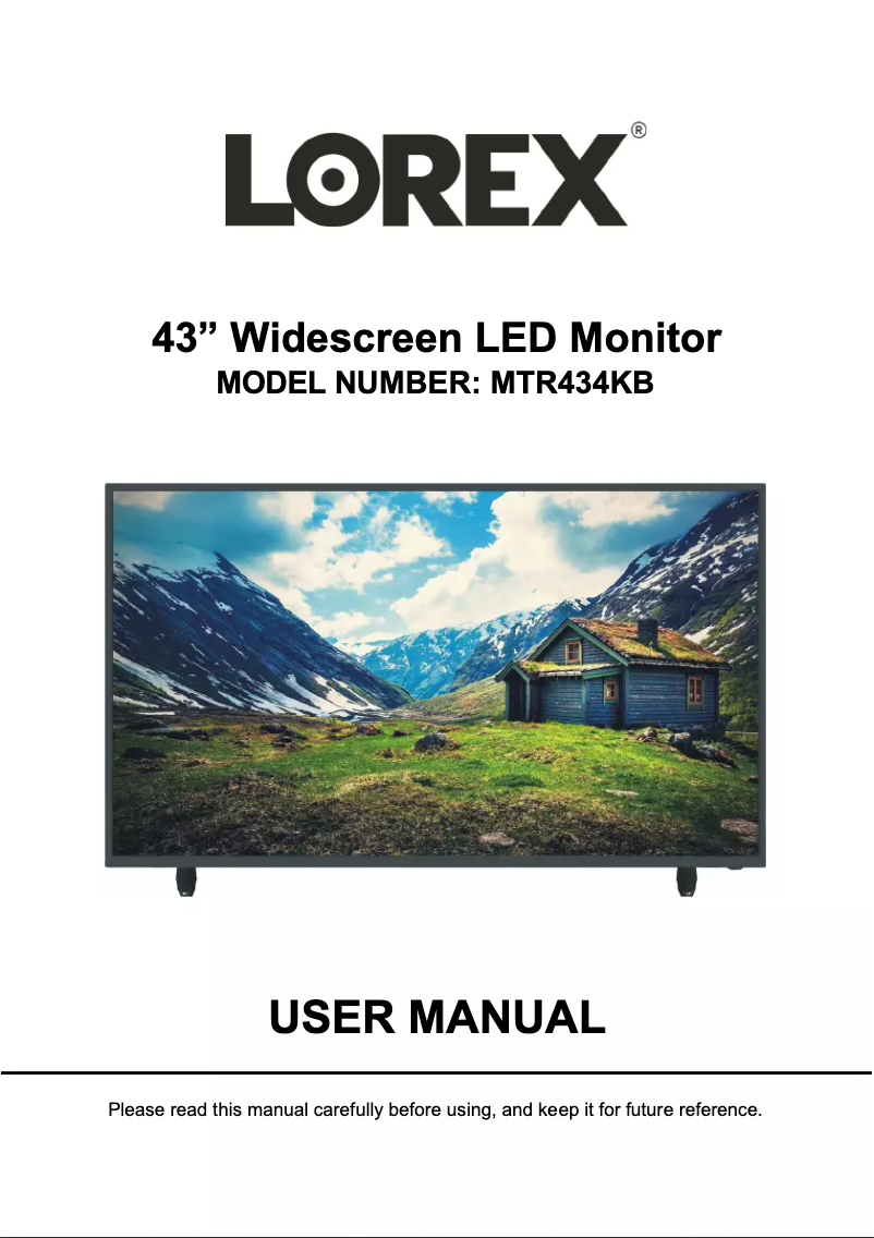 Imagen de la primera página del manual del dispositivo MTR434KB