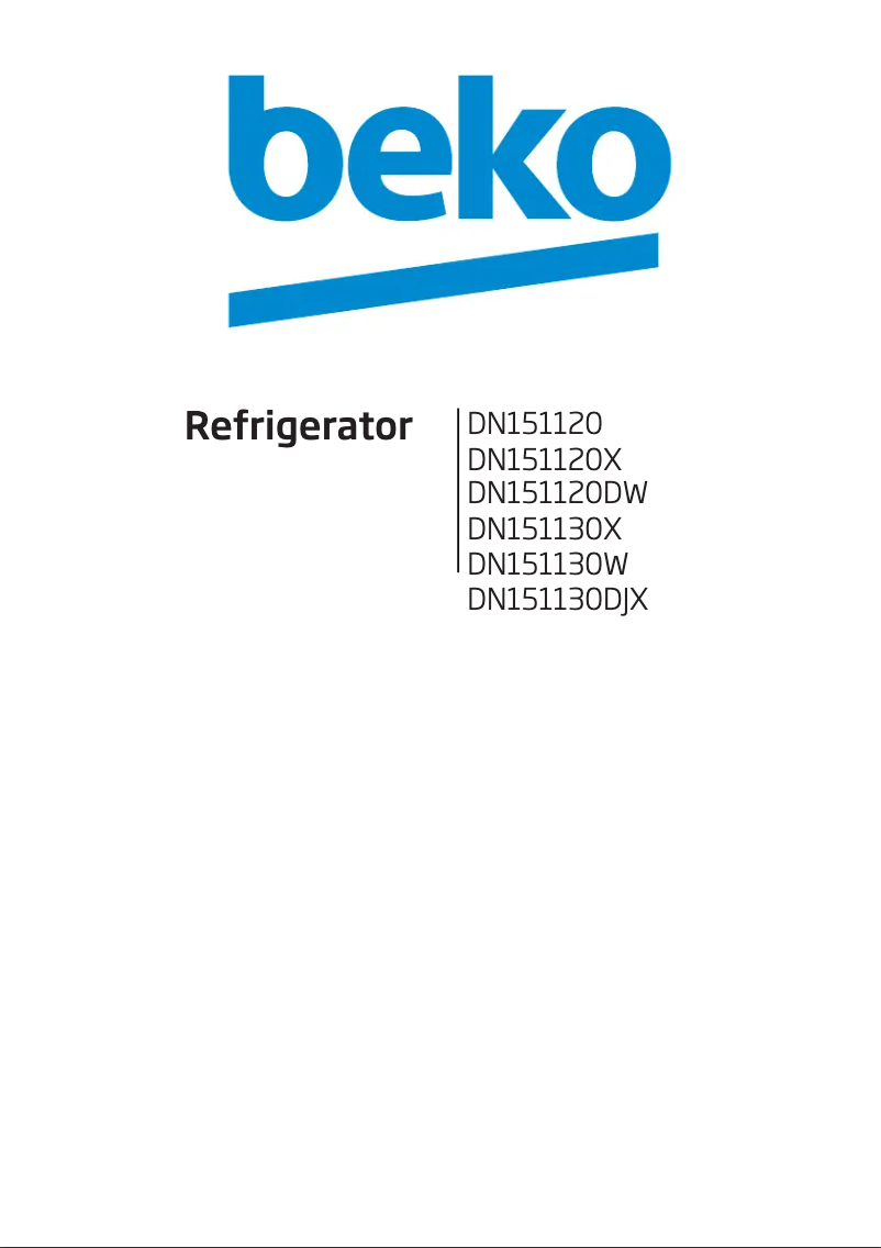 Imagen de la primera página del manual del dispositivo DN151130X