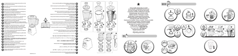 Imagen de la primera página del manual del dispositivo Blendforce II BL4201