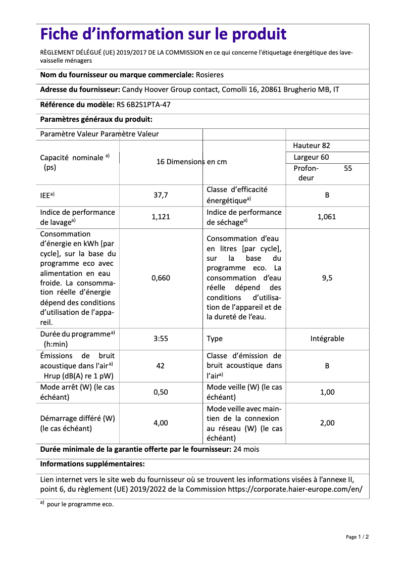 Imagen de la primera página del manual del dispositivo RS 6B2S1PTA-47
