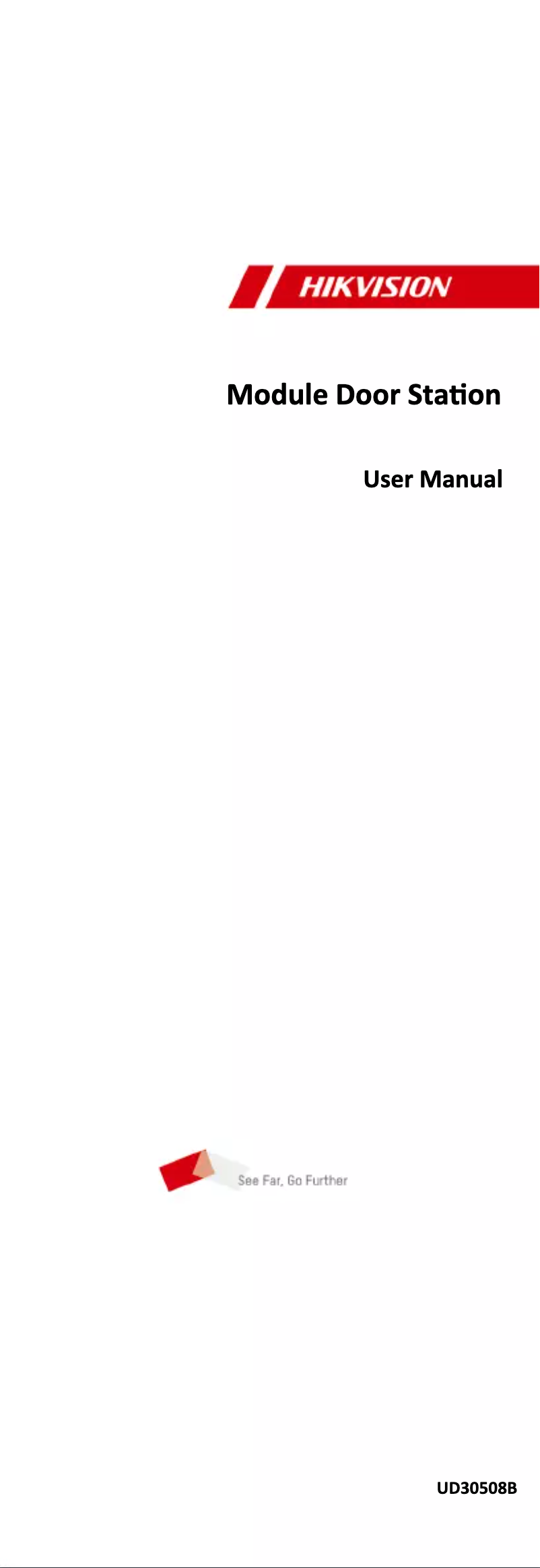 Página nº 1 - Manual de usuario Hikvision DS-KD-PMR