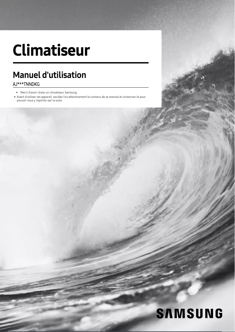 Imagen de la primera página del manual del dispositivo AJ020TNNDKG/EU