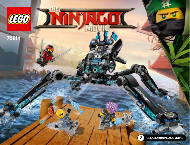 Página 1 del manual Manual de usuario Lego The Ninjago Movie 70611