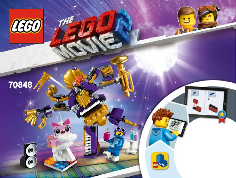 Página 1 del manual Manual de usuario Lego The Movie 2 70848