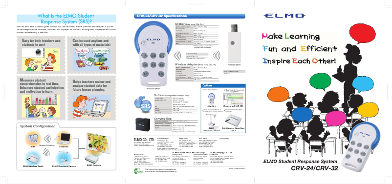 Imagen de la primera página del manual del dispositivo CRV-24