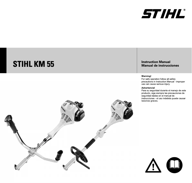 Página 1 del manual Manual de usuario Stihl KM 55