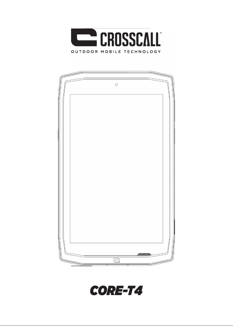 Página 1 del manual Manual de usuario Crosscall Core T4