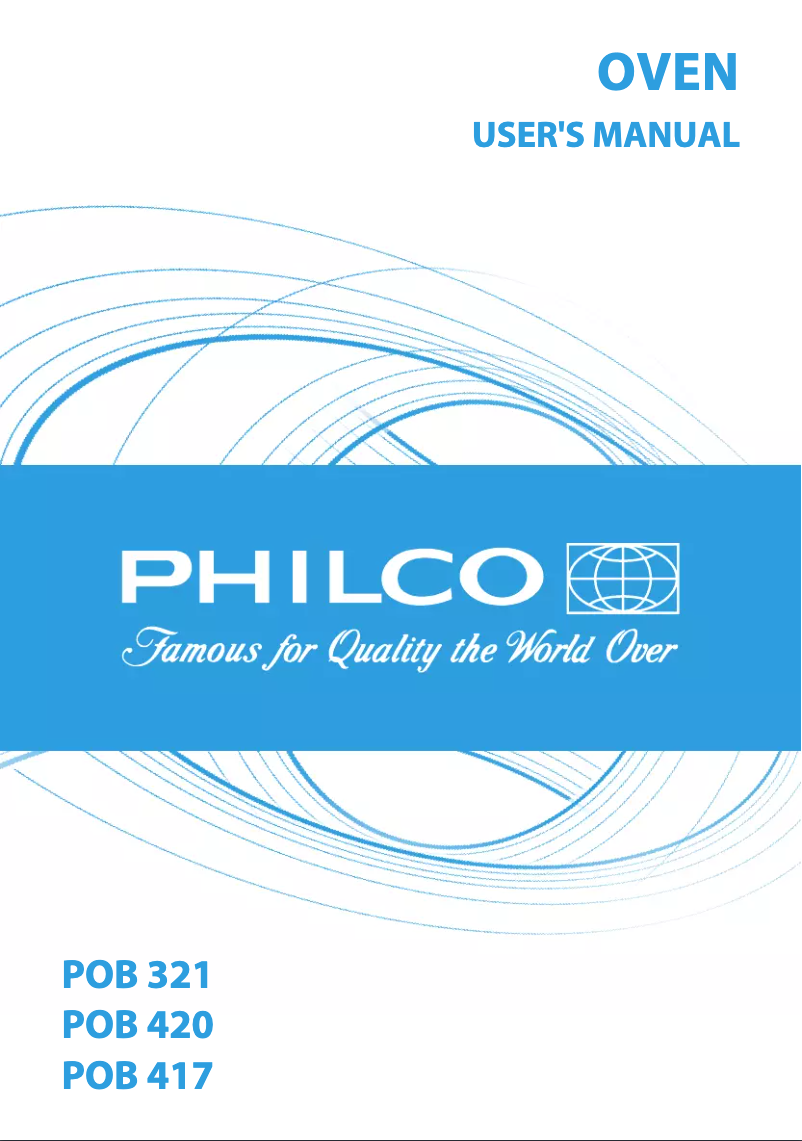 Página 1 del manual Manual de usuario Philco POB 420