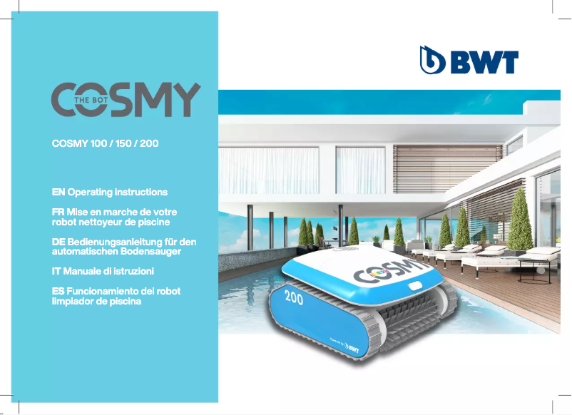Imagen de la primera página del manual del dispositivo Cosmy 150