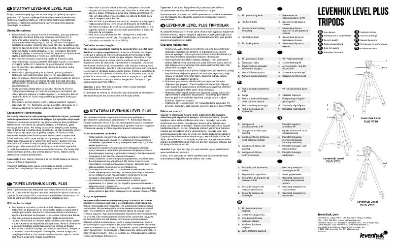 Página 1 del manual Manual de usuario Levenhuk VT20