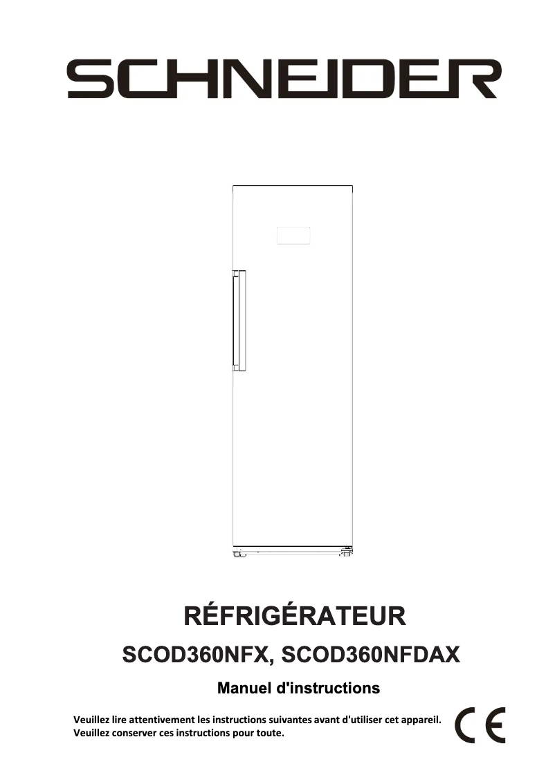 Imagen de la primera página del manual del dispositivo SCOD360NFX