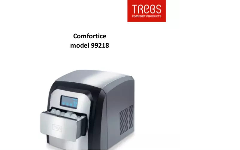 Imagen de la primera página del manual del dispositivo Comfortice 99218