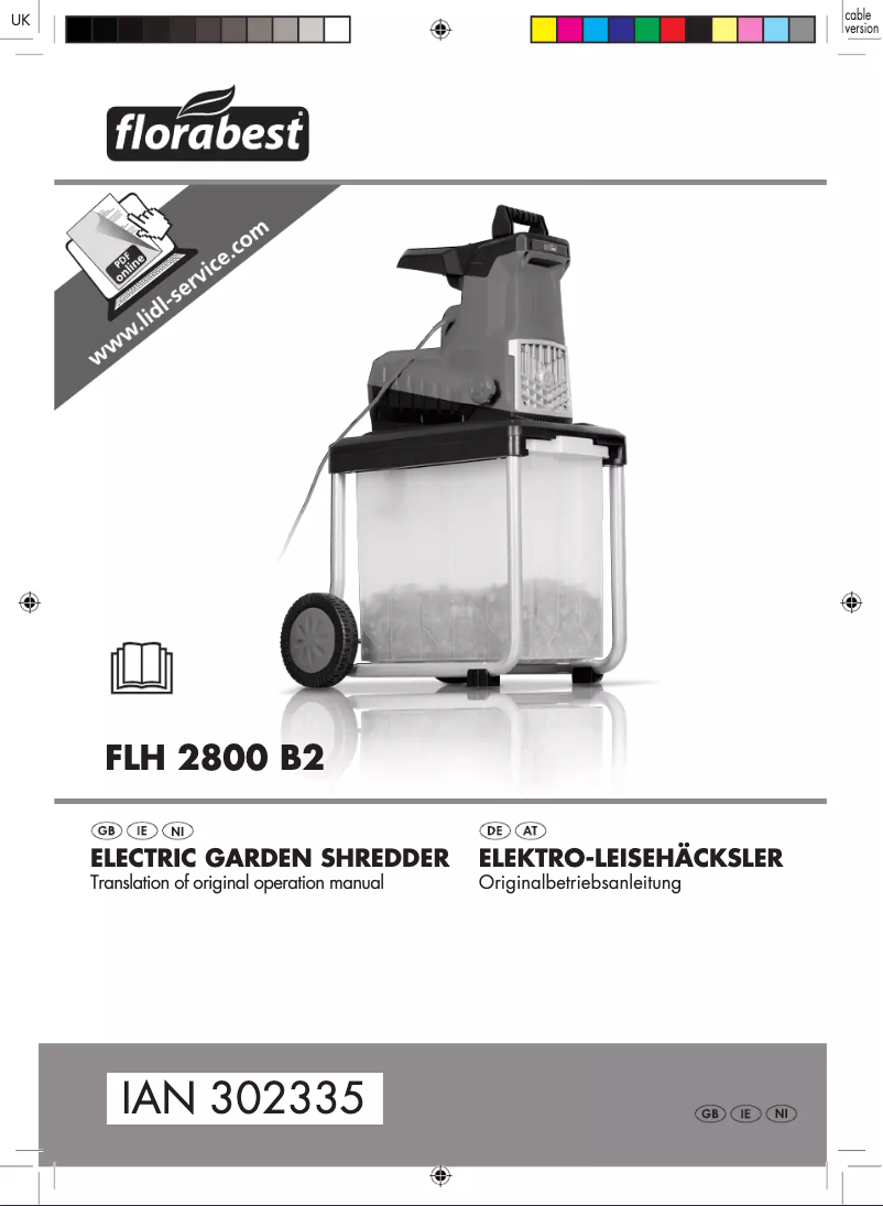 Página 1 del manual Manual de usuario Florabest FLH 2800 B2