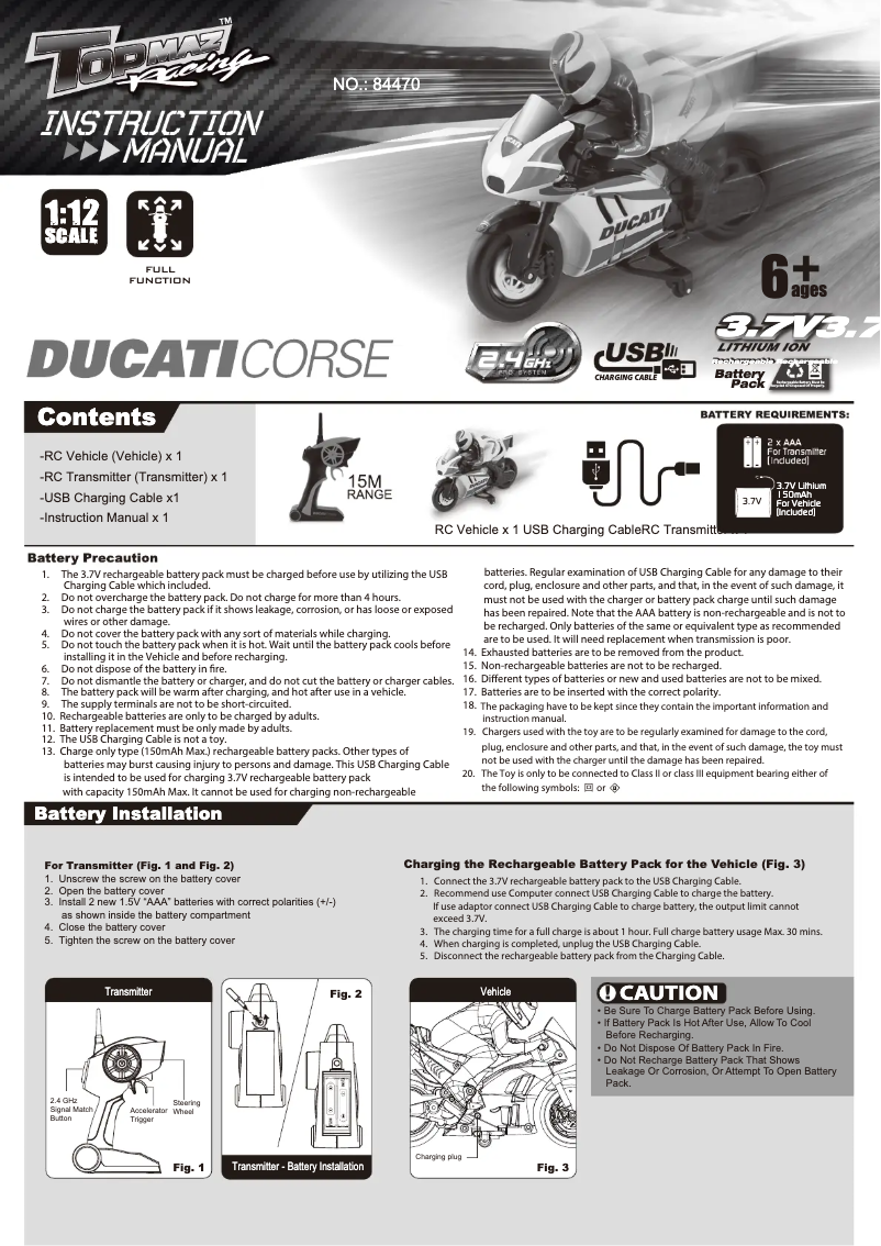 Página 1 del manual Manual de usuario Biltema 84-1478