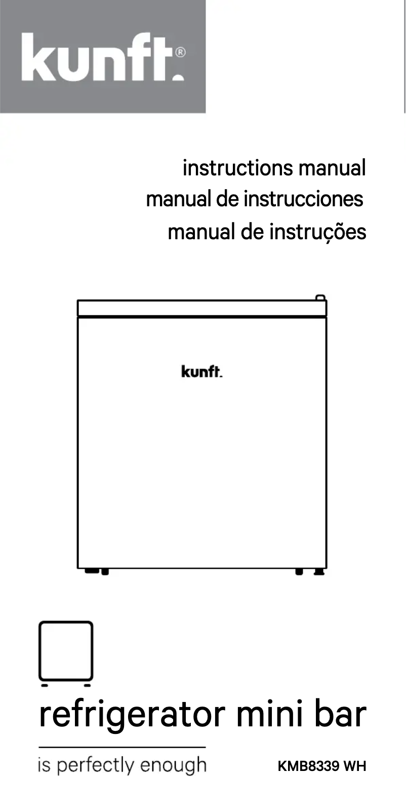 Página 1 del manual Manual de usuario Kunft KMB8339