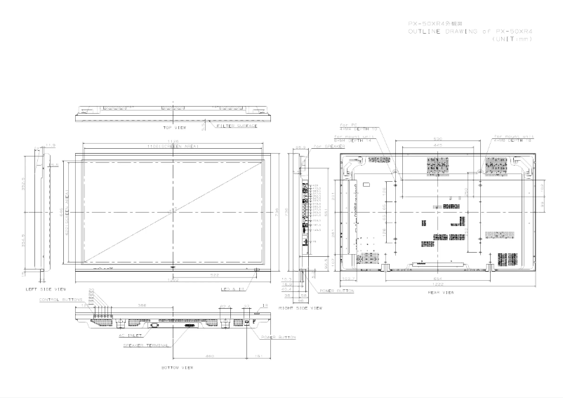 Imagen de la primera página del manual del dispositivo PlasmaSync 50XM4