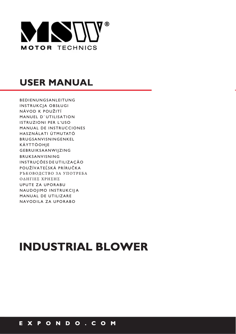 Imagen de la primera página del manual del dispositivo MSW-CTFB-25H10
