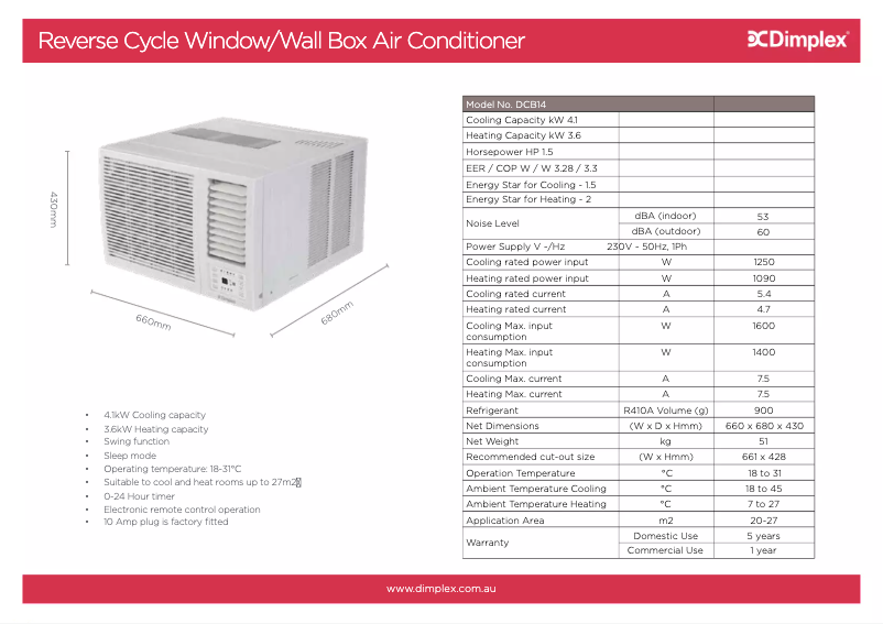 Imagen de la primera página del manual del dispositivo DCB14
