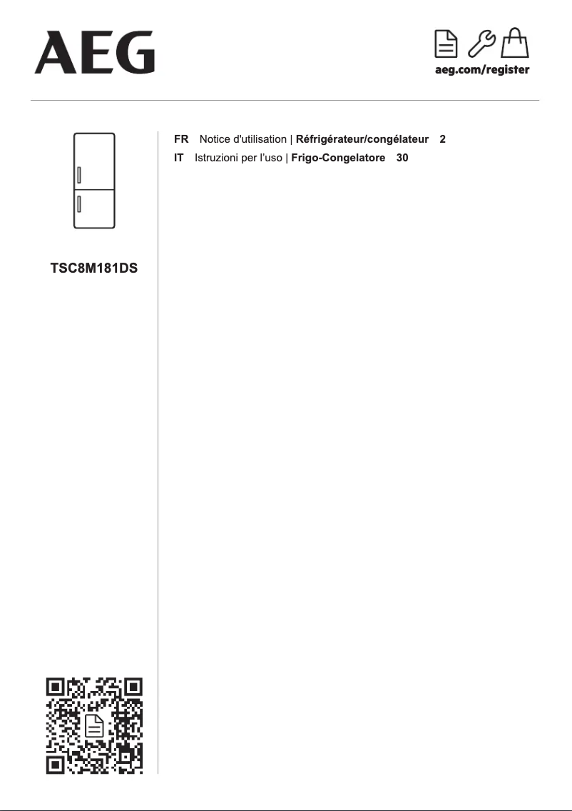 Imagen de la primera página del manual del dispositivo TSC8M181DS