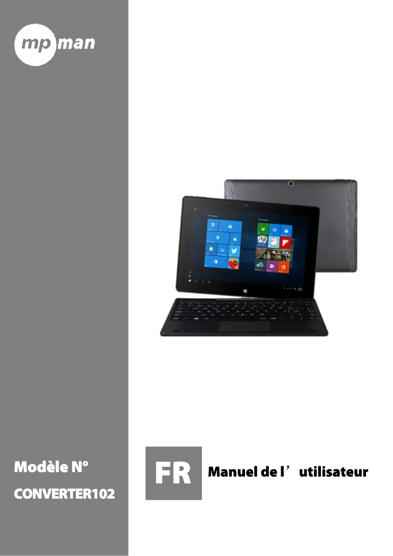 Imagen de la primera página del manual del dispositivo Converter 102