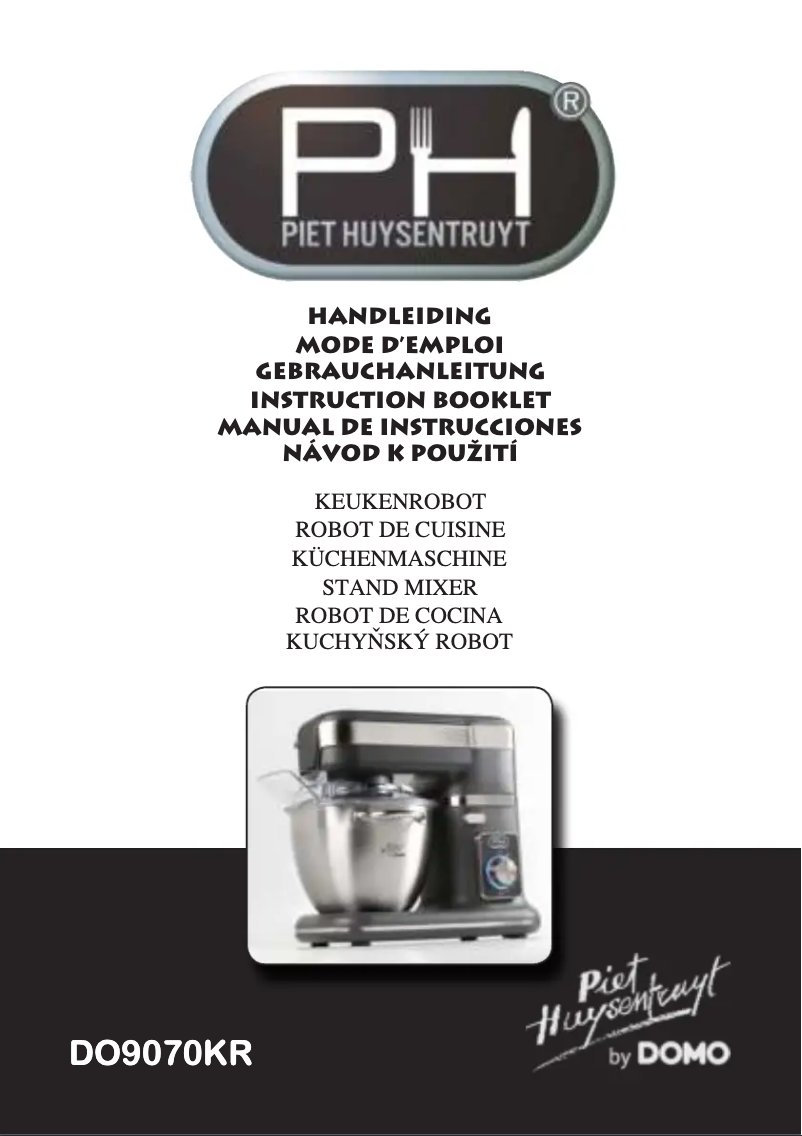 Imagen de la primera página del manual del dispositivo DO9070KR