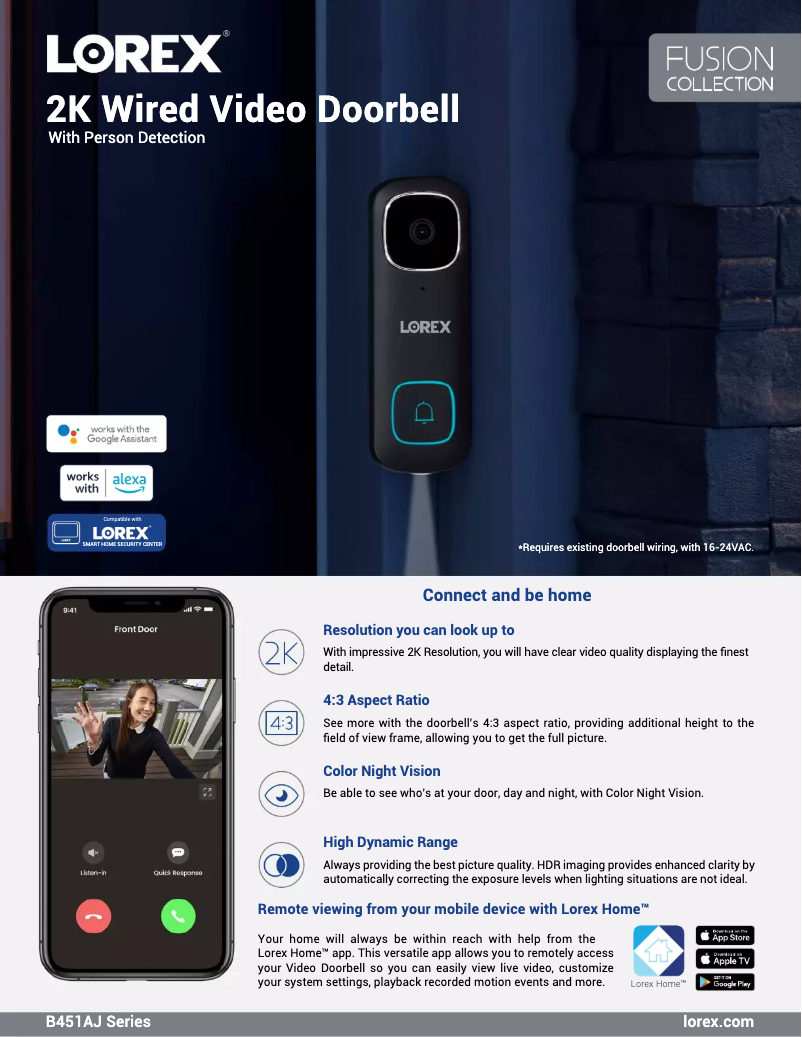 Imagen de la primera página del manual del dispositivo B451AJD-E