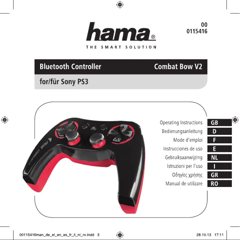 Página nº 1 - Manual de usuario Hama 115416