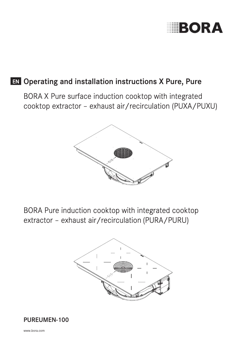Página 1 del manual Manual de usuario BORA Puru