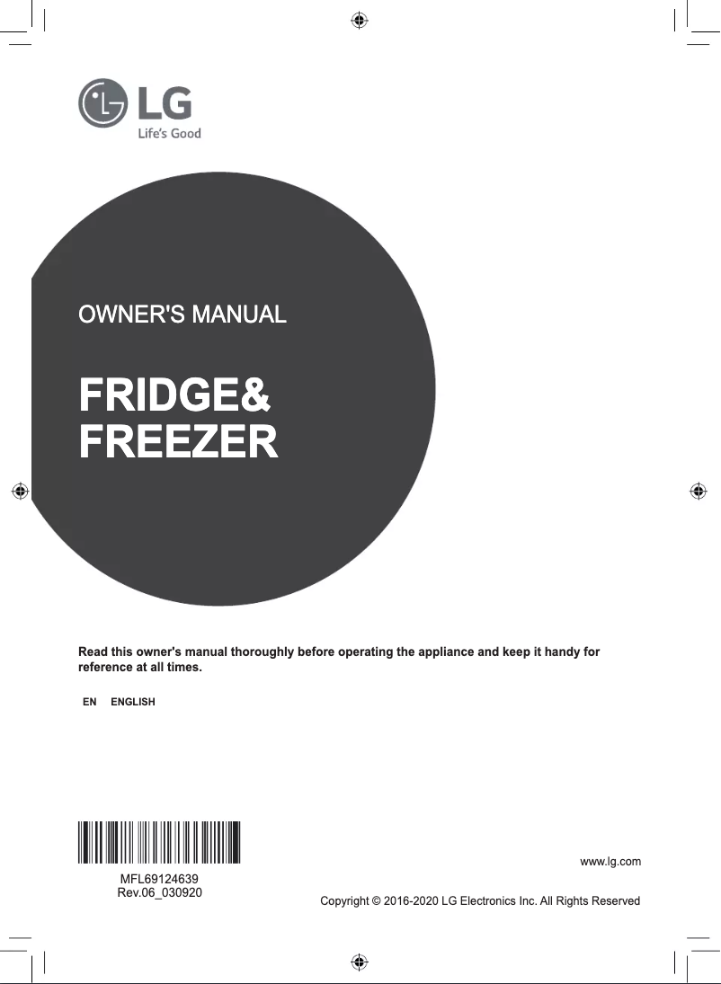 Página nº 1 - Manual de usuario LG GC-B247SVZV