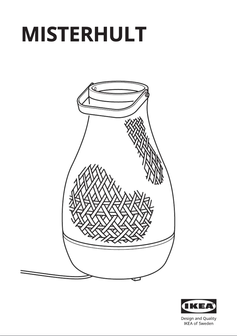 Imagen de la primera página del manual del dispositivo MISTERHULT 105.242.63