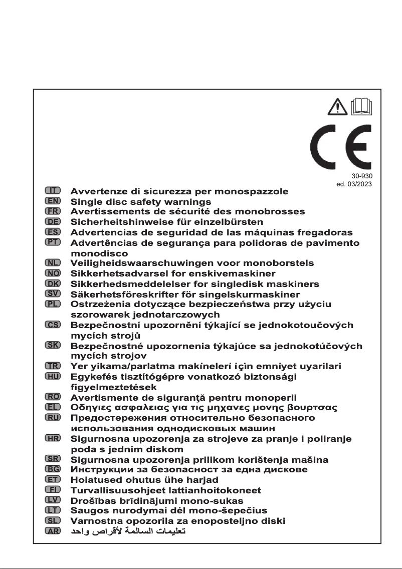 Imagen de la primera página del manual del dispositivo O 143 S10