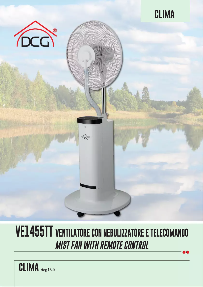 Imagen de la primera página del manual del dispositivo VE1455TT