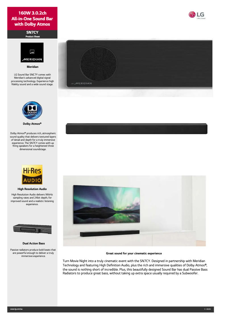 Imagen de la primera página del manual del dispositivo SN7CY